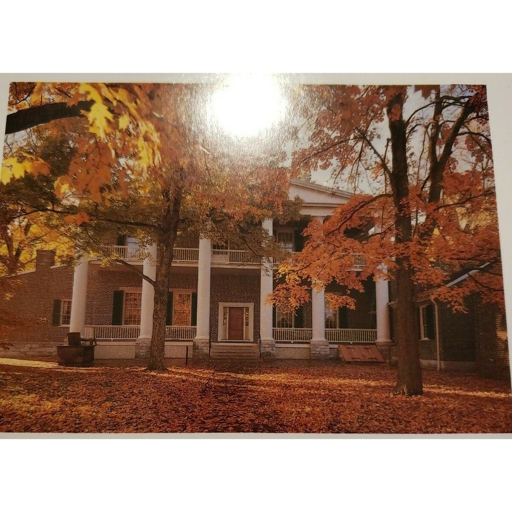 Vintage RPPC Postcard The Hermitage Andrew Jackson Home Nashville TN Unused A103